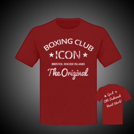 ICON Retro Hard Work red